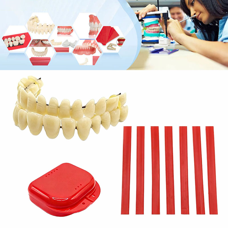Teeth Whitening Mask - 義歯ボックス 義歯 偽の歯 ブレース ワックスストリップ DIYキット