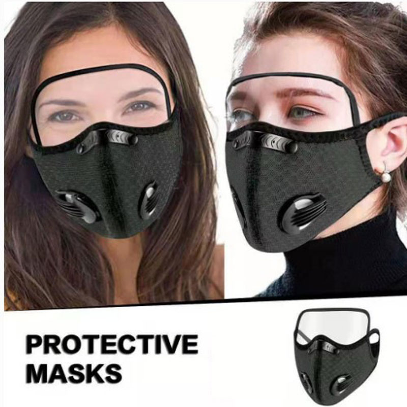 Teeth Whitening Mask - SHIZIWANGRI サイクリングフェイスマスク スポーツ 洗える 再利用可能 フィルター付き