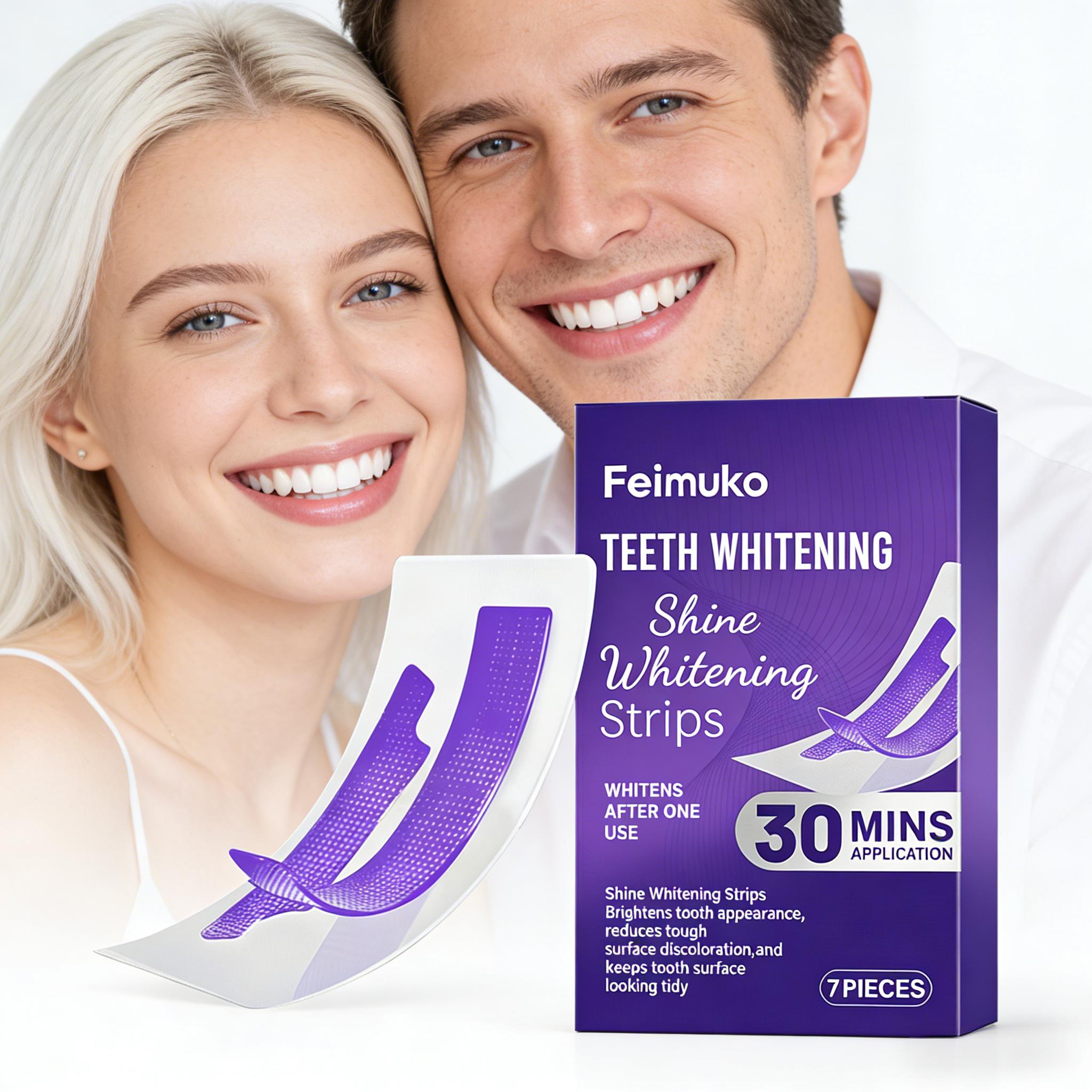 Teeth Whitening Session - 歯のホワイトニングストリップ、知覚過敏を軽減、エナメル質の汚れを除去、プロ仕様の歯のホワイトニング、痛みのない漂白、デンタルケア