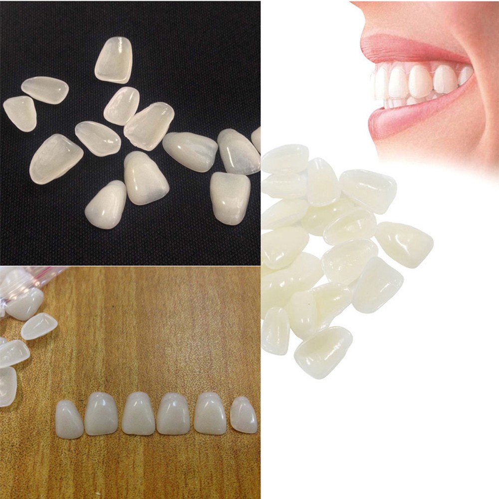 Teeth Whitening Mask - 70枚入り/パッケージ 美容ベニア ホワイトニング 超薄型 磁器歯 レジン歯