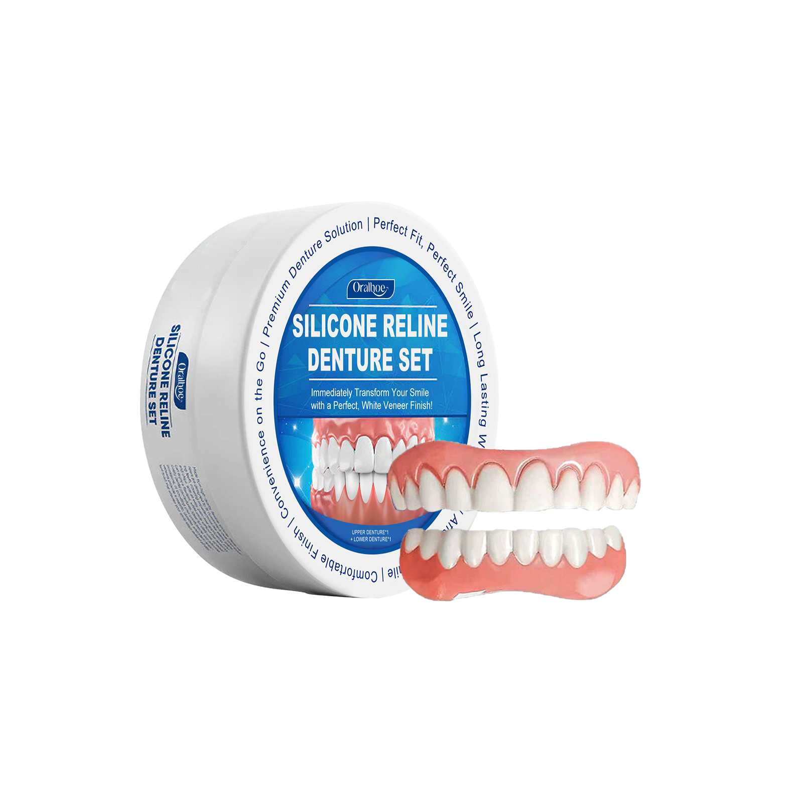 ソフトシリコン義歯 上下歯用ベニア 完璧なフィット感 脱落防 - Teeth Whitening Mask のレビューと価格