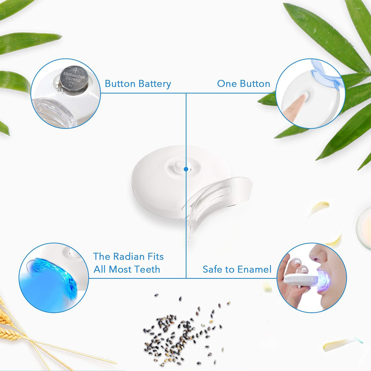 歯のホワイトニングキット - 35% カルバミド過酸化物を含 - Teeth Whitening Session のレビューと価格