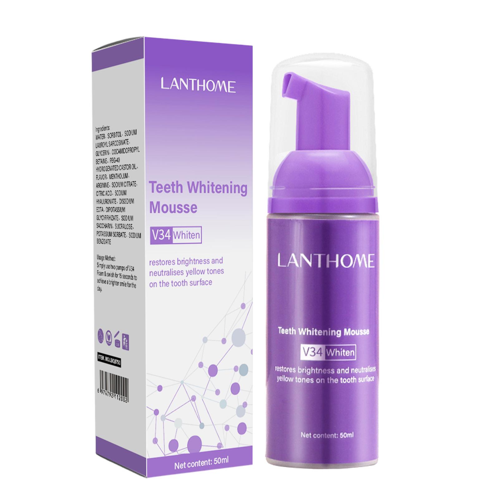 V34 ムース歯クリーニング歯磨き粉効果的な美白歯の除去深い - Teeth Whitening Best のレビューと価格