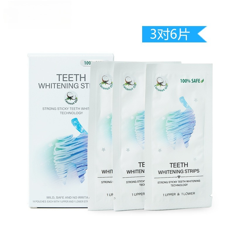 6Dビューティーパッチ ココナッツオイル 6%過酸化水素配合 - Teeth Whitening With Coconut Oil のレビューと価格