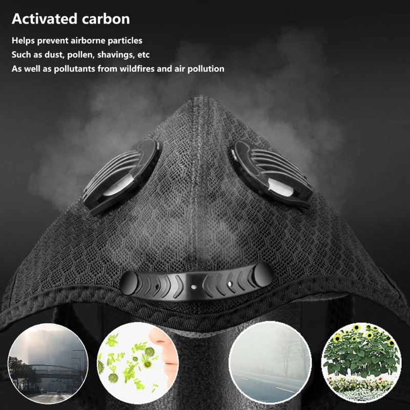 SHIZIWANGRI サイクリングフェイスマスク スポーツ - Teeth Whitening Mask のレビューと価格