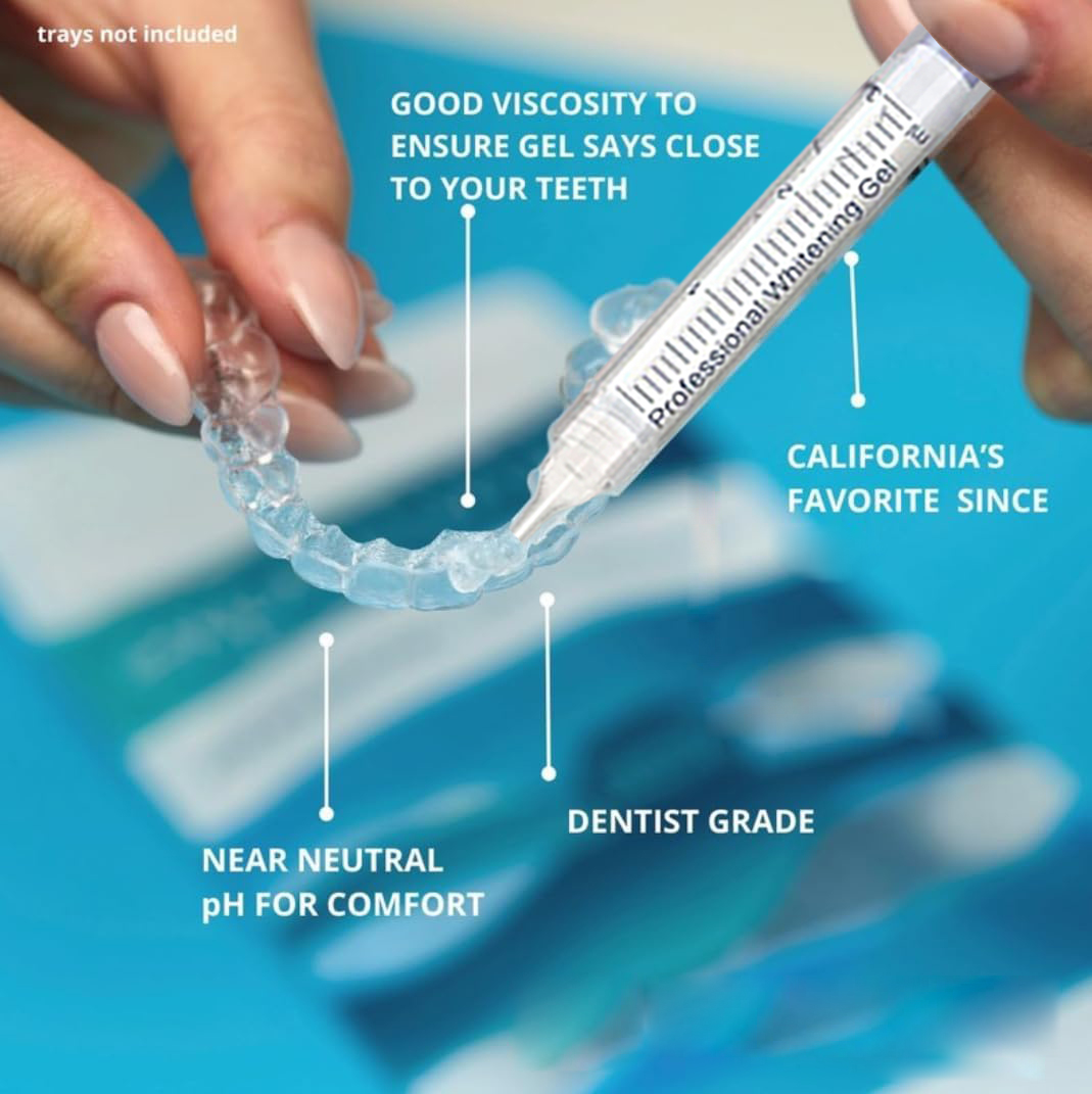 歯のホワイトニングジェル詰め替えシリンジ歯の漂白ジェルインビ - Teeth Whitening Mask のレビューと価格