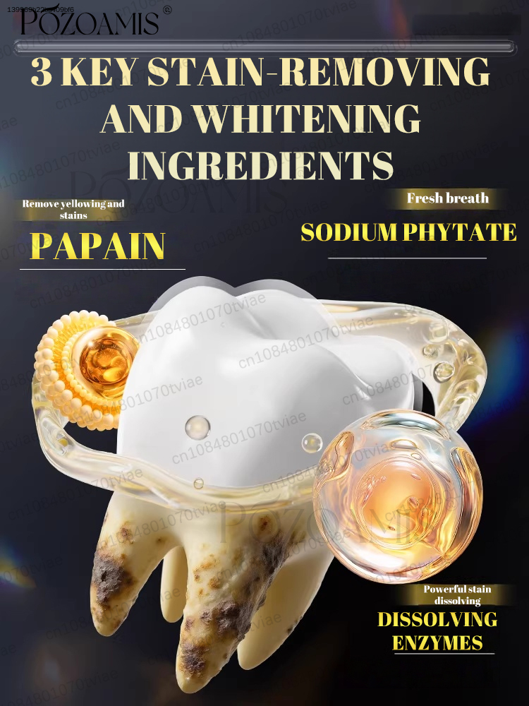 POZOAMIS 30% ハイドロキシアパタイト歯磨き粉、家 - Teeth Whitening Best のレビューと価格