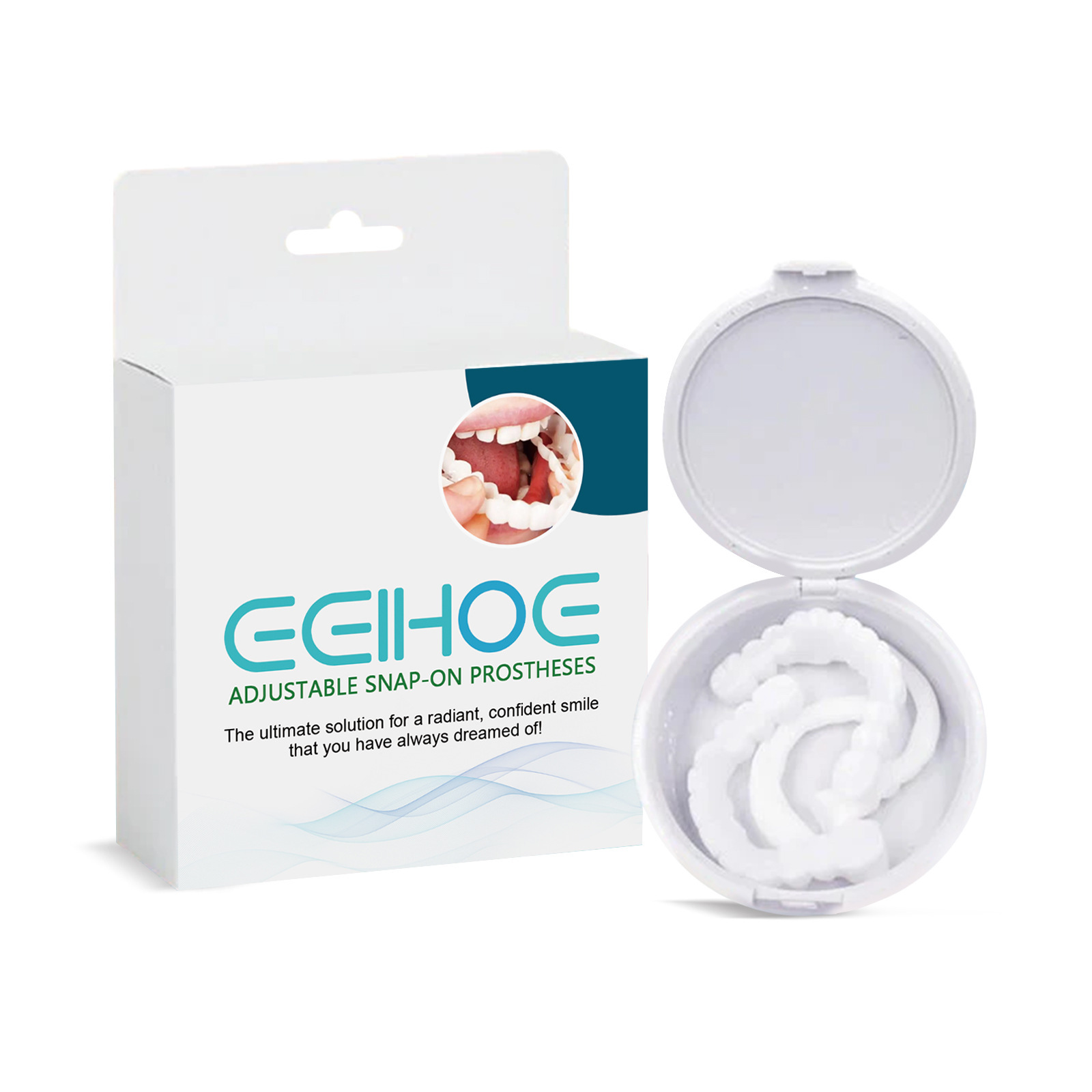 ​ EELHOE ベニア歯 スナップオンスマイル デンタルブ - Teeth Whitening Mask のレビューと価格