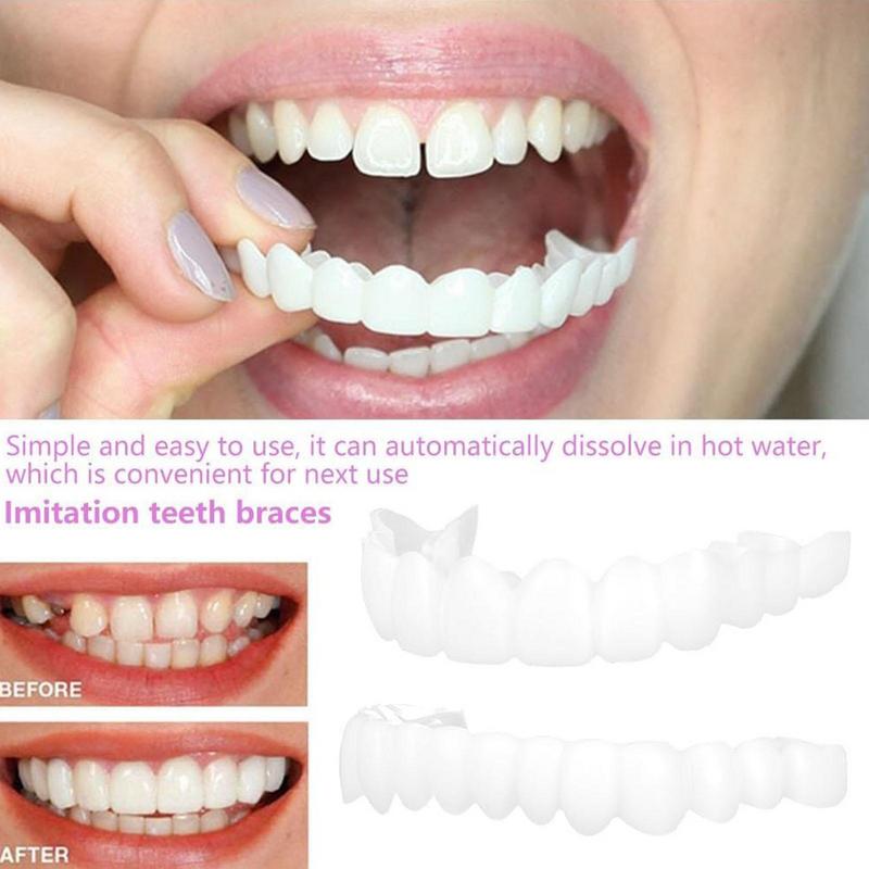 スナップオン歯ベニア、インスタントシリコンスマイルベニア、歯 - Teeth Whitening Mask のレビューと価格