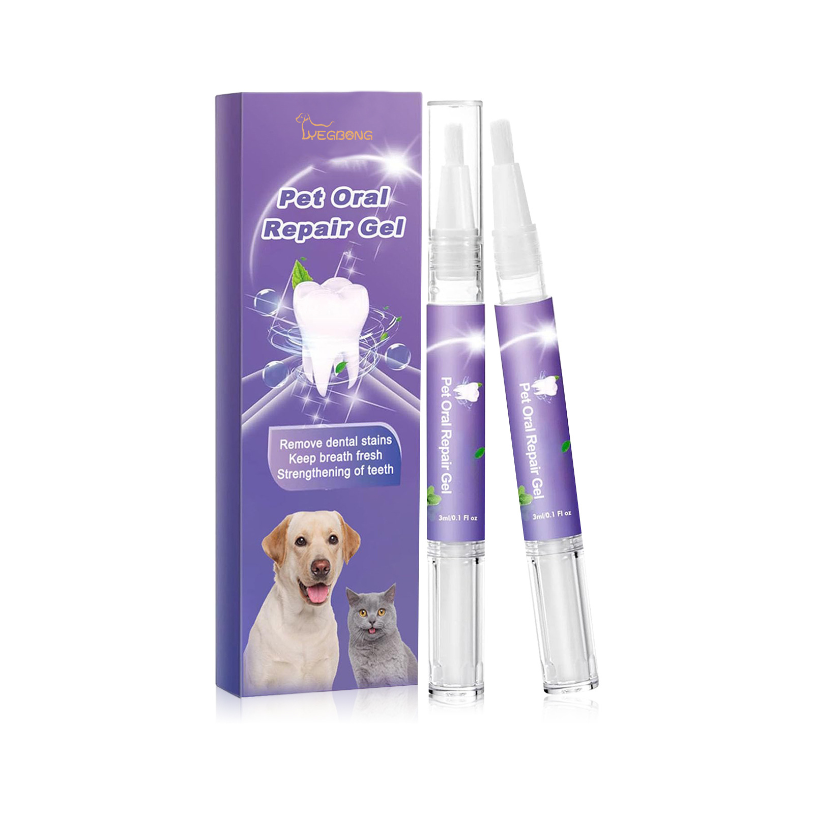ペット口腔修復ジェル子犬歯石除去消臭剤白くする猫犬歯ステイン - Teeth Whitening Session のレビューと価格