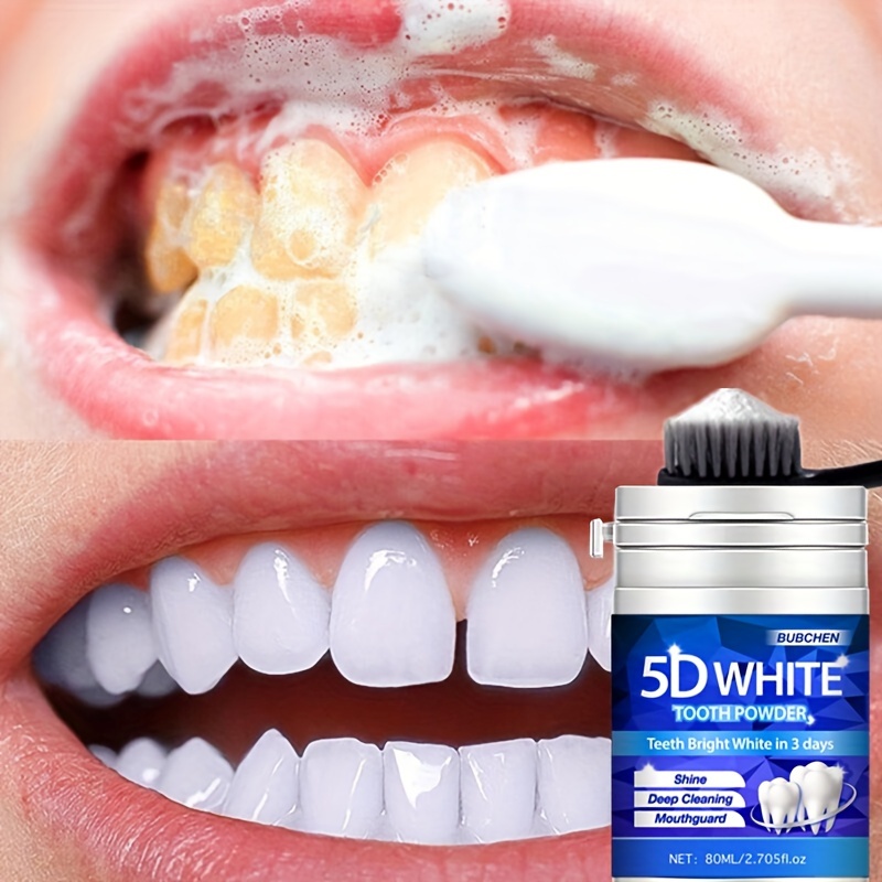 5D 80g ブルーエンザイム歯磨き粉、黄ばんだ歯の汚れ除去 - Teeth Whitening Enzymes のレビューと価格