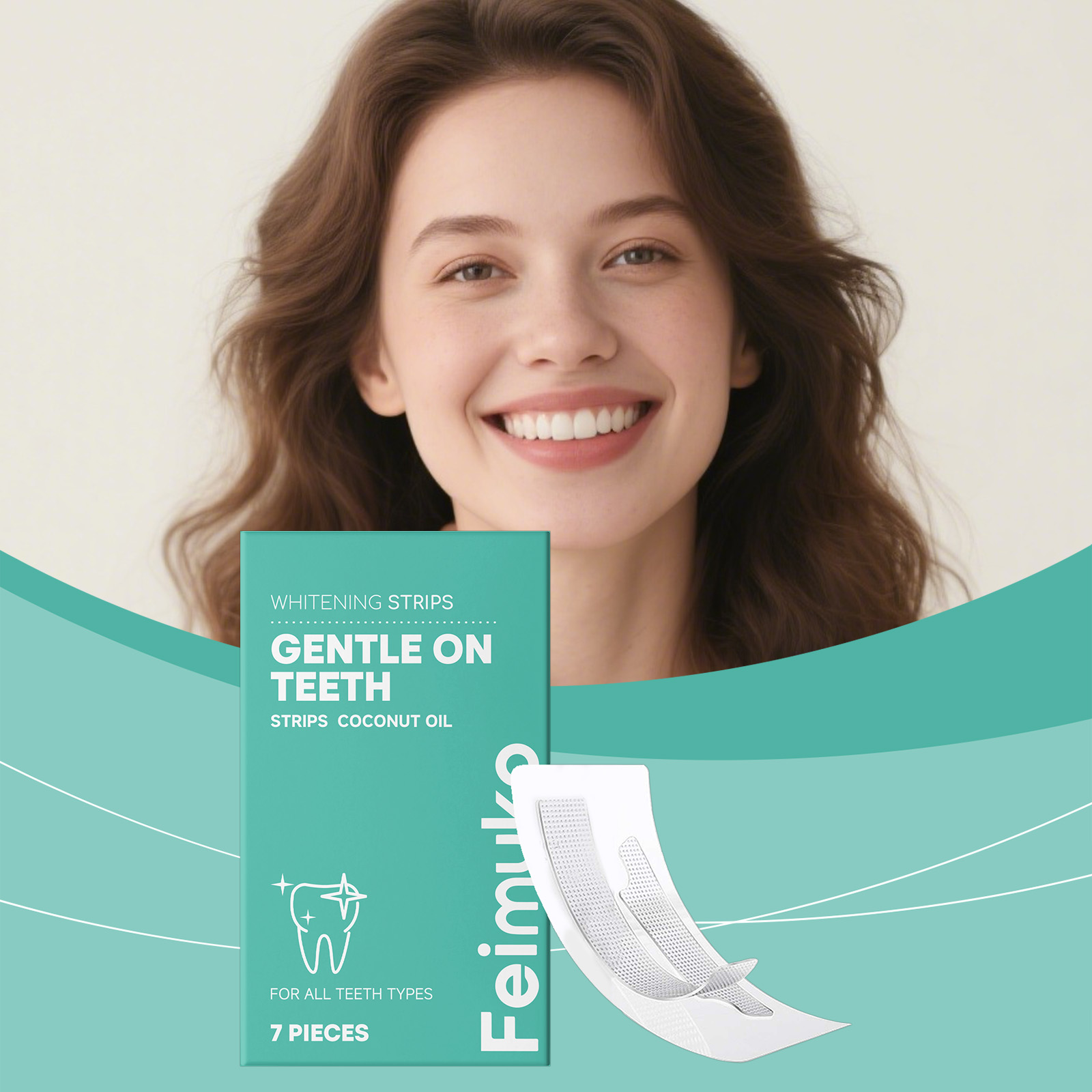 ココナッツオイル配合の歯のホワイトニングストリップは歯に優し - Teeth Whitening With Coconut Oil のレビューと価格