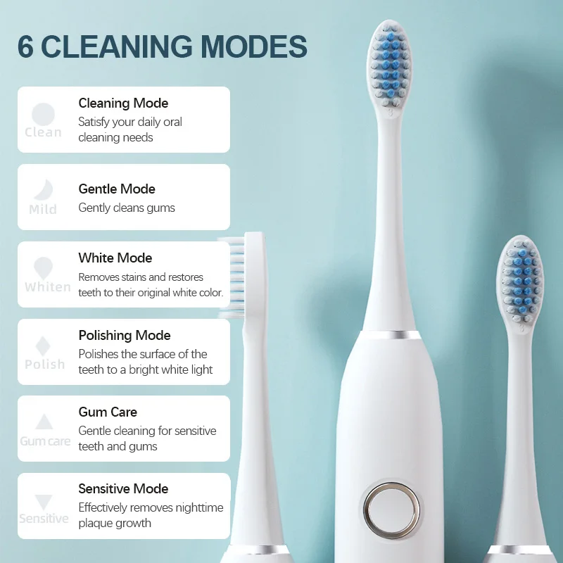 KLXKLX ソニック電動歯ブラシ IPX7 充電式スマート - Teeth Whitening Session のレビューと価格