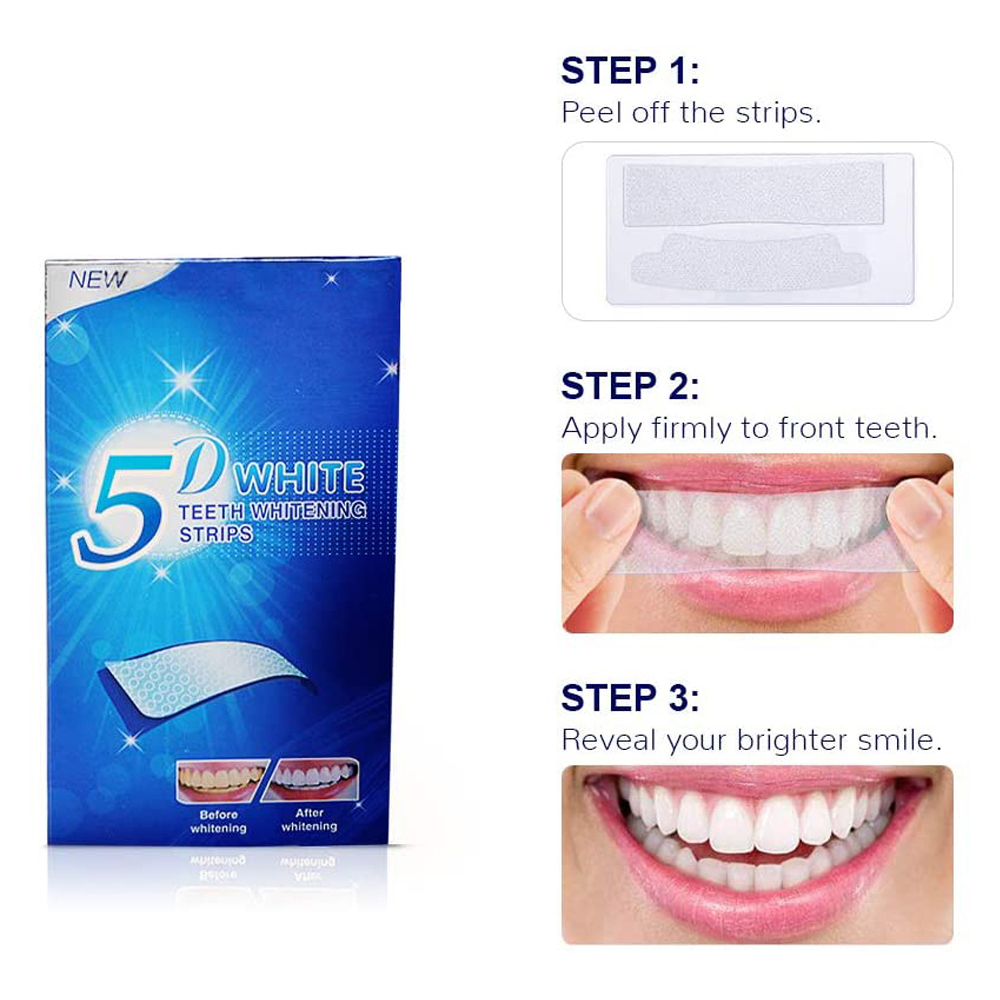 5Dホワイトニングシート ホワイトニングジェル ホワイトスト - Teeth Whitening Session のレビューと価格